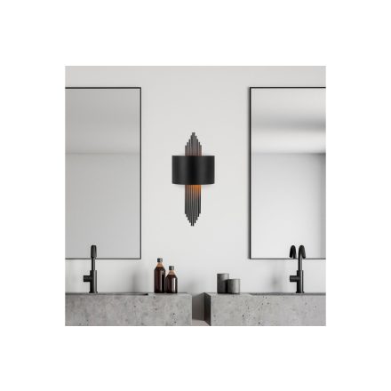 Design fali lámpa Daishiro fekete