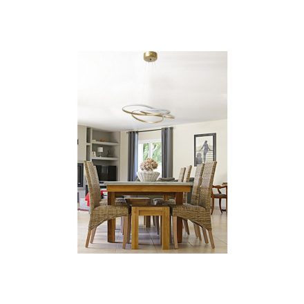 Design csillár Jamareon 60 cm réz