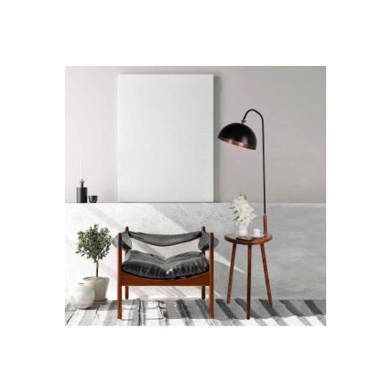 Design állólámpa Elidius 165 cm dió