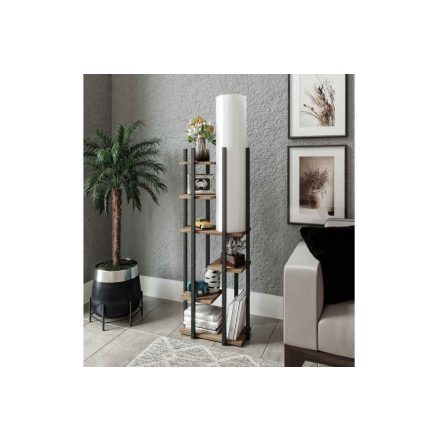 Design állólámpa Tadelesh 160 cm fekete