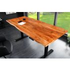 Állítható magasságú íróasztal Massive 140 cm akác