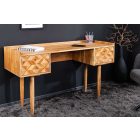 Design íróasztal Halia Honey 132 cm akác