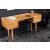 Design íróasztal Halia Honey 132 cm akác