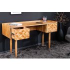 Design íróasztal Halia Honey 132 cm akác