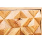 Design íróasztal Halia Honey 132 cm akác