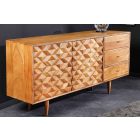 Design komód Halia Honey 145 cm akác