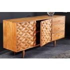 Design komód Halia Honey 145 cm akác