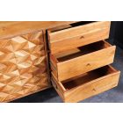 Design komód Halia Honey 145 cm akác