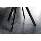 Design forgószék Kiara szürke bársony