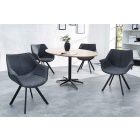 Design forgószék Kiara II antik szürke