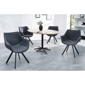 Design forgószék Kiara II antik szürke