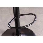 Design forgó bárszék Uriela dió / fekete
