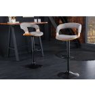 Design forgó bárszék Uriela kőris / szürke
