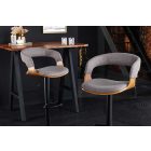 Design forgó bárszék Uriela kőris / szürke