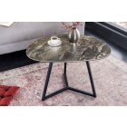 Kerámia dohányzóasztal Paquita 70 cm taupe márvány