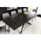 Meghosszabbítható étkezőasztal Halia 160-200 cm márvány antracit