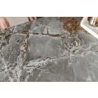 Meghosszabbítható étkezőasztal Paquita 180-220-260 cm szürke márvány