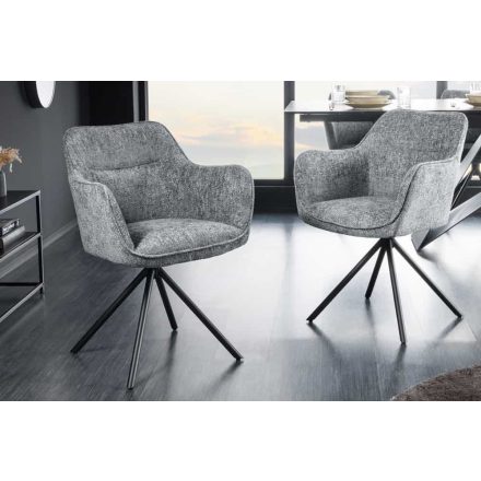 Design forgószék Rahiq szürke