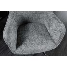 Design forgószék Rahiq szürke