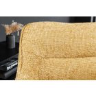 Design forgószék Rahiq mustársárga