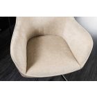 Design forgószék Rahiq pezsgő bársony