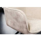 Design forgószék Rahiq pezsgő bársony