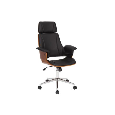 Design irodai szék Uriela dió / fekete