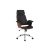 Design irodai szék Uriela dió / fekete