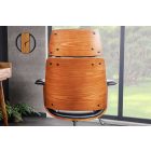 Design irodai szék Uriela dió / fekete