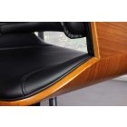 Design irodai szék Uriela dió / fekete