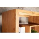 Design könyvespolc Louis Honey 190 cm akác