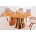 Hosszabbítható étkezőasztal Wadeline 120-160-200 cm természetes tölgy