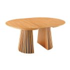 Hosszabbítható étkezőasztal Wadeline 120-160-200 cm természetes tölgy