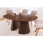 Hosszabbítható étkezőasztal Wadeline 120-160-200 cm sötét tölgy