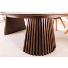 Hosszabbítható étkezőasztal Wadeline 120-160-200 cm sötét tölgy