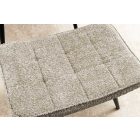 Design lábtartó Sweden szürke-bézs