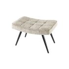 Design lábtartó Sweden szürke-bézs