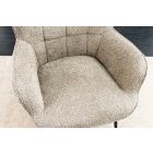 Design fotel Sweden szürke-bézs