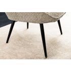 Design fotel Sweden szürke-bézs