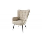 Design fotel Sweden szürke-bézs