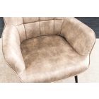 Design fotel Sweden pezsgő bársony