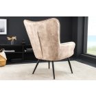 Design fotel Sweden pezsgő bársony