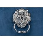 Design szék Rococo Levia fej kék / króm