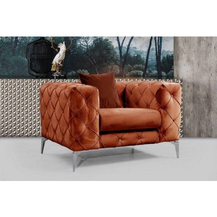 Design fotel Rococo narancssárga