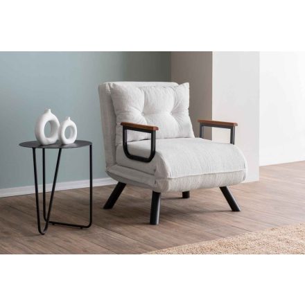 Design összecsukható fotel Hilarius II krém