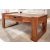 Design dohányzóasztal Caliana 100 cm Sheesham