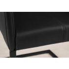 Szánkótalpas szék Bull II kéztámlával szürkésbarna taupe