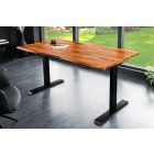 Állítható magasságú íróasztal Massive 160 cm sheesham