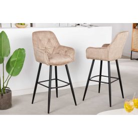 Design bárszék Garold pezsgő bársony