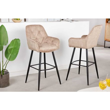 Design bárszék Garold pezsgő bársony